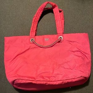 Large Victoria’s Secret pink tote